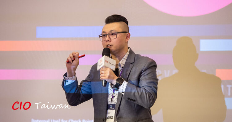 ◤ CheckPoint 資安顧問吳東霖。