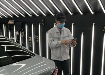 【2022.06.16 訊連科技新聞圖】日本系統整合商伊藤忠攜手訊連科技faceme®開發之「車輛檢驗資訊系統」獲豐田汽車車輛品管採用