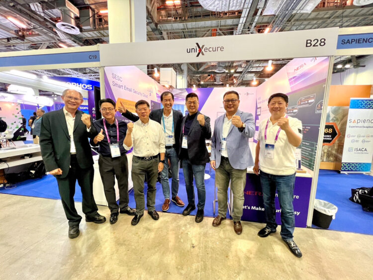 【圖2】智慧資安科技攜手新加坡生態圈夥伴，推廣台灣資安縱深防禦佈局經驗，以利東南亞政府與企業超前部署。