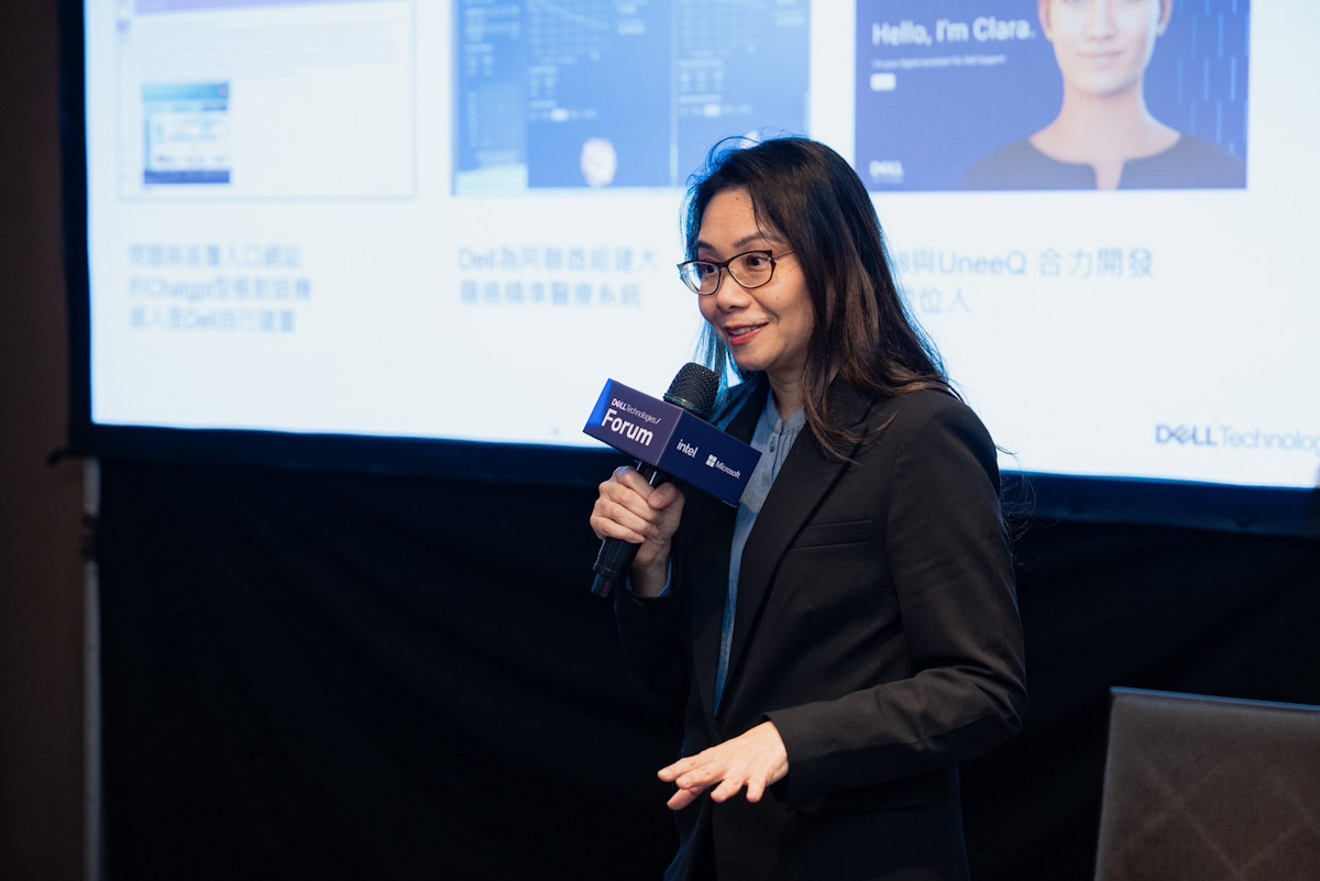 【圖二】戴爾科技集團首席人工智慧策略長Mei May Soo
