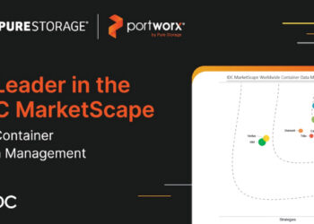 【圖說】pure Storage榮獲2023年idc Marketscape容器資料管理評比的「領導者」肯定