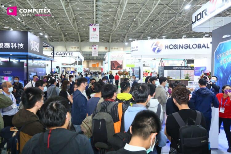 【新聞圖片一】computex 2022 觀展人潮熱情不減