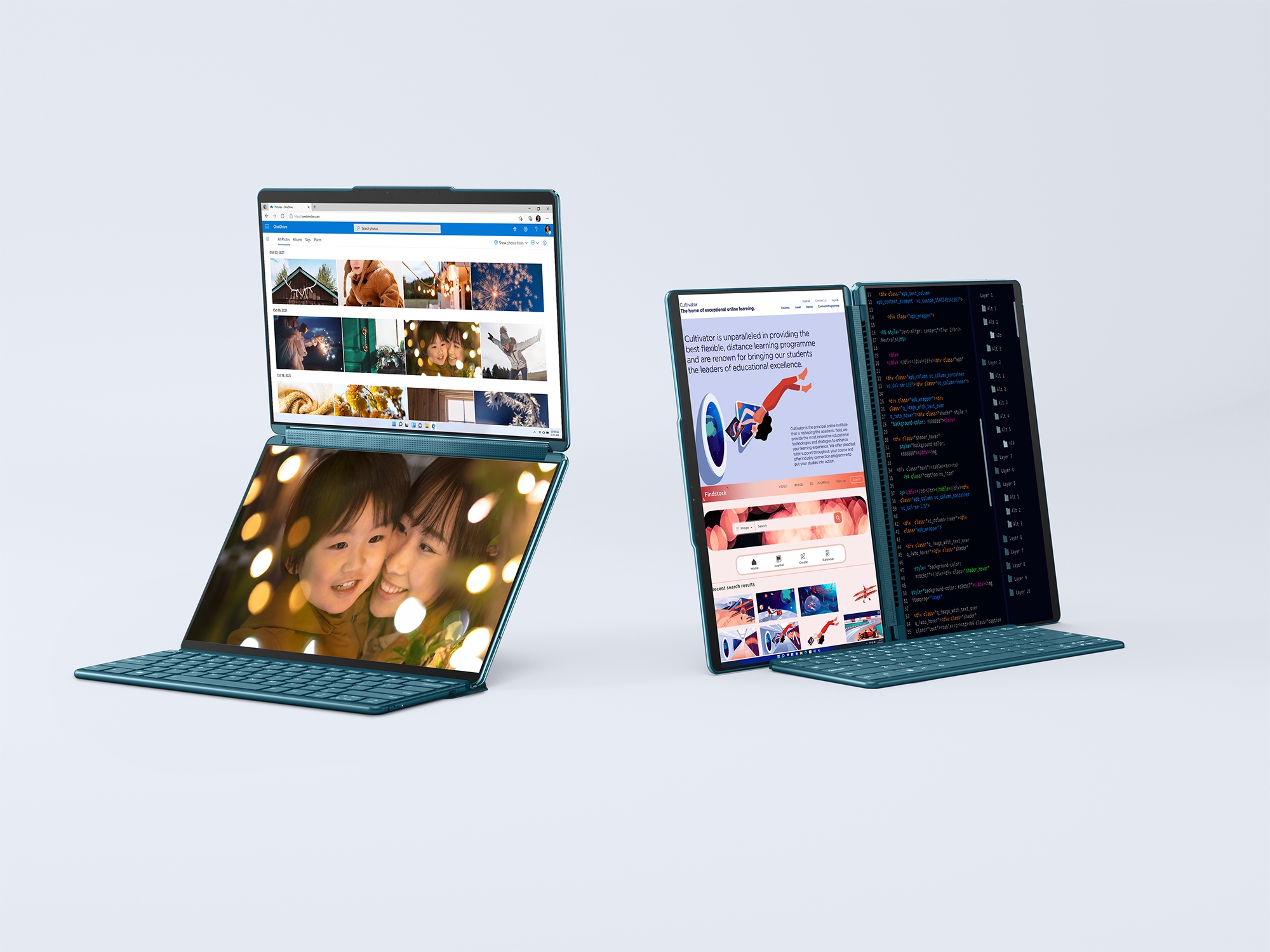 Lenovo在CES發表獨創新品Yoga Book 9i，集創新技術、質感外型與絕佳效能於一身，為 Yoga 系列揭開嶄新篇章。