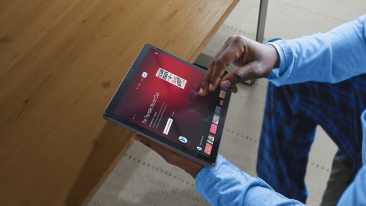 【新聞照片1】新一代tab m10（第3代）平板上市，主打家用視聽娛樂，nt6,000元有找！