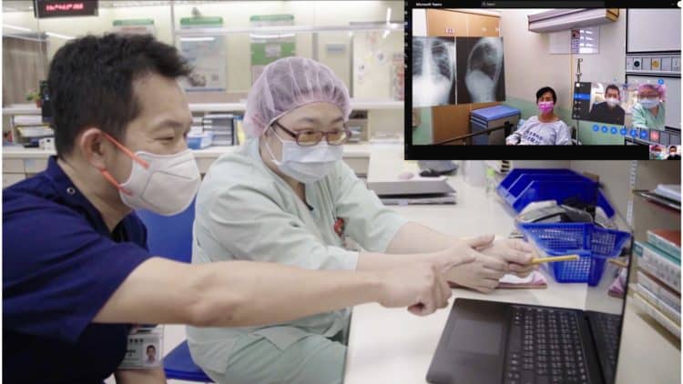 台灣微軟、臺大醫院、桃園市政府、桃園醫院 共譜科技防疫新篇章