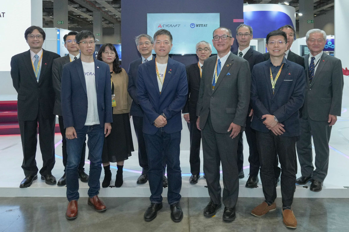 奧義智慧科技為ntt At 首次 代理的臺灣資安 品牌 ，藉由高度ai 自動化的創新技術，完善跨國供應鏈 安全的有效 防禦對策，共築臺日數位安全生態圈。