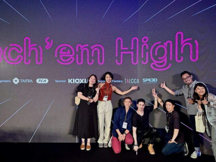 啟雲科技參加 COMPUTEX 2023 開幕當晚在外貿協會舉辦的 “Tech ‘em High” Happy Hour 派對。