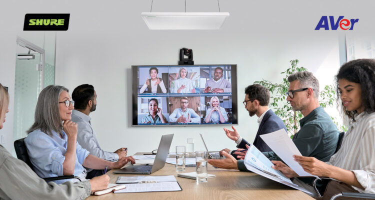 圓展與知名音訊品牌shure攜手，推出專業影音整合解決方案