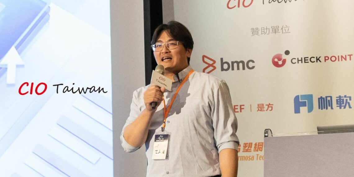 ◤ 台灣帆軟總經理王人賢。