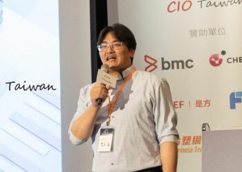 ◤ 台灣帆軟總經理王人賢。