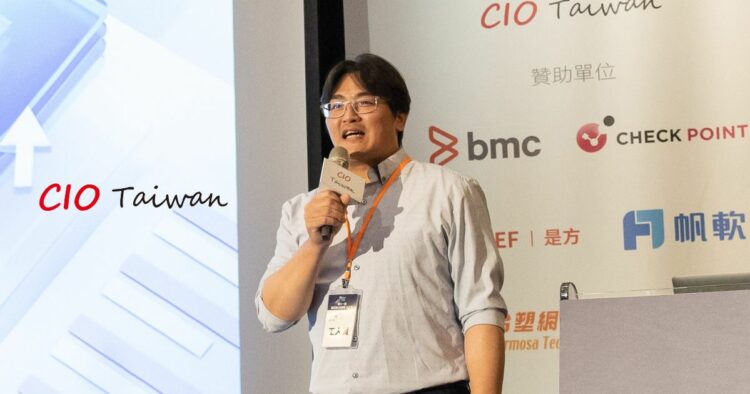 ◤ 台灣帆軟總經理王人賢。