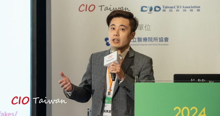 ◤ Check Point 資安顧問吳東源。