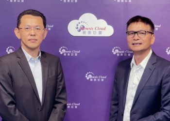 晉泰科技總經理史守威（左），與副總經理鄧雲棟（右）