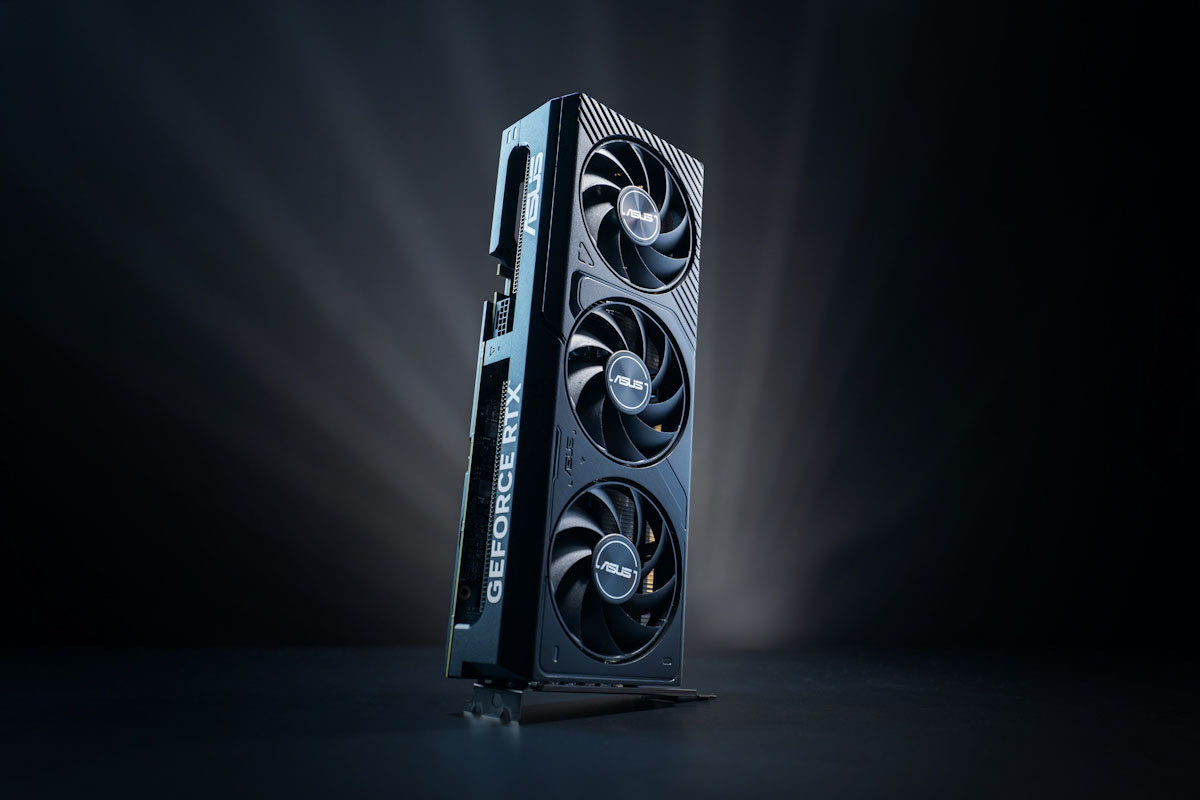華碩Prime GeForce RTX 40系列顯示卡兼備傑出的三風扇散熱解決方案、精巧尺寸與多項獨家設計。