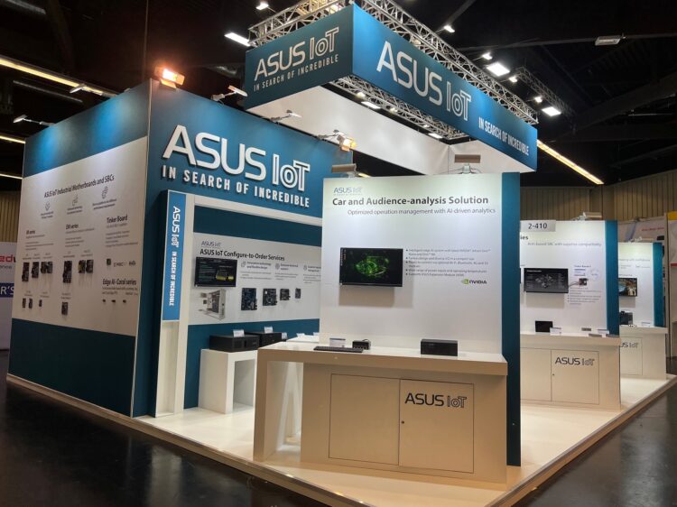 華碩智慧物聯網(asus iot)以「加速數位轉型」為題，出席2023嵌入式電子與工業電腦應用展(embedded world)。