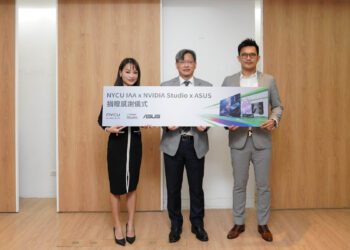 華碩與nvidia、陽明交大應藝所合作打造前瞻藝術學習環境。 Edited