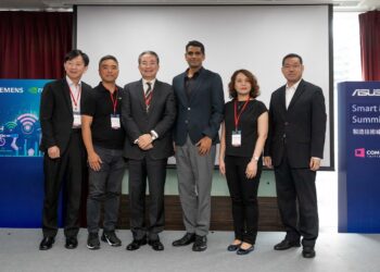 華碩與全球工業製造解決方案龍頭—「西門子」合作，整合資訊技術(it)和營運技術(ot)。