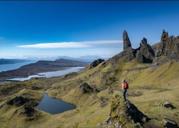 新聞圖片一：生態學家艾拉．邁爾．史密斯致力於研究凍原植被地帶的變化與其所帶來的影響。
